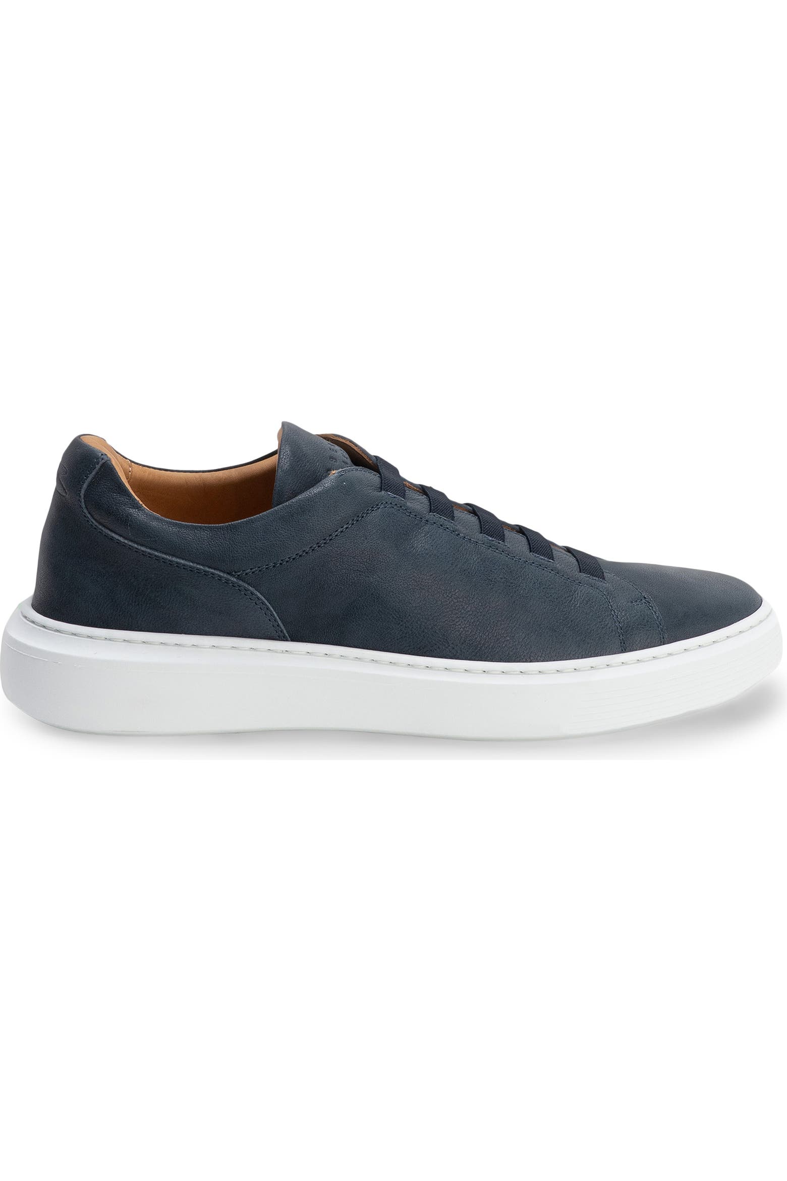 Robert Barakett Williams Stretch Lace Leather Sneaker