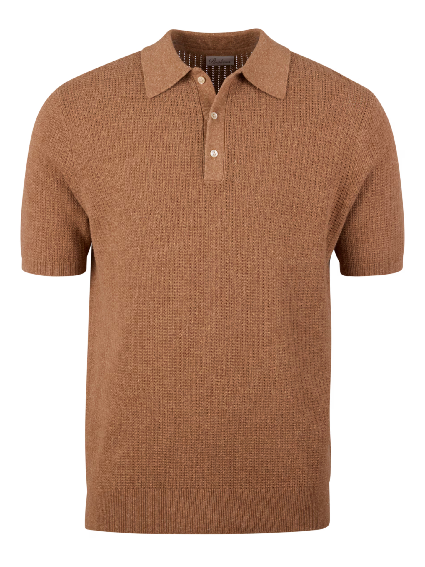 Stenstroms Knitted Polo Shirt