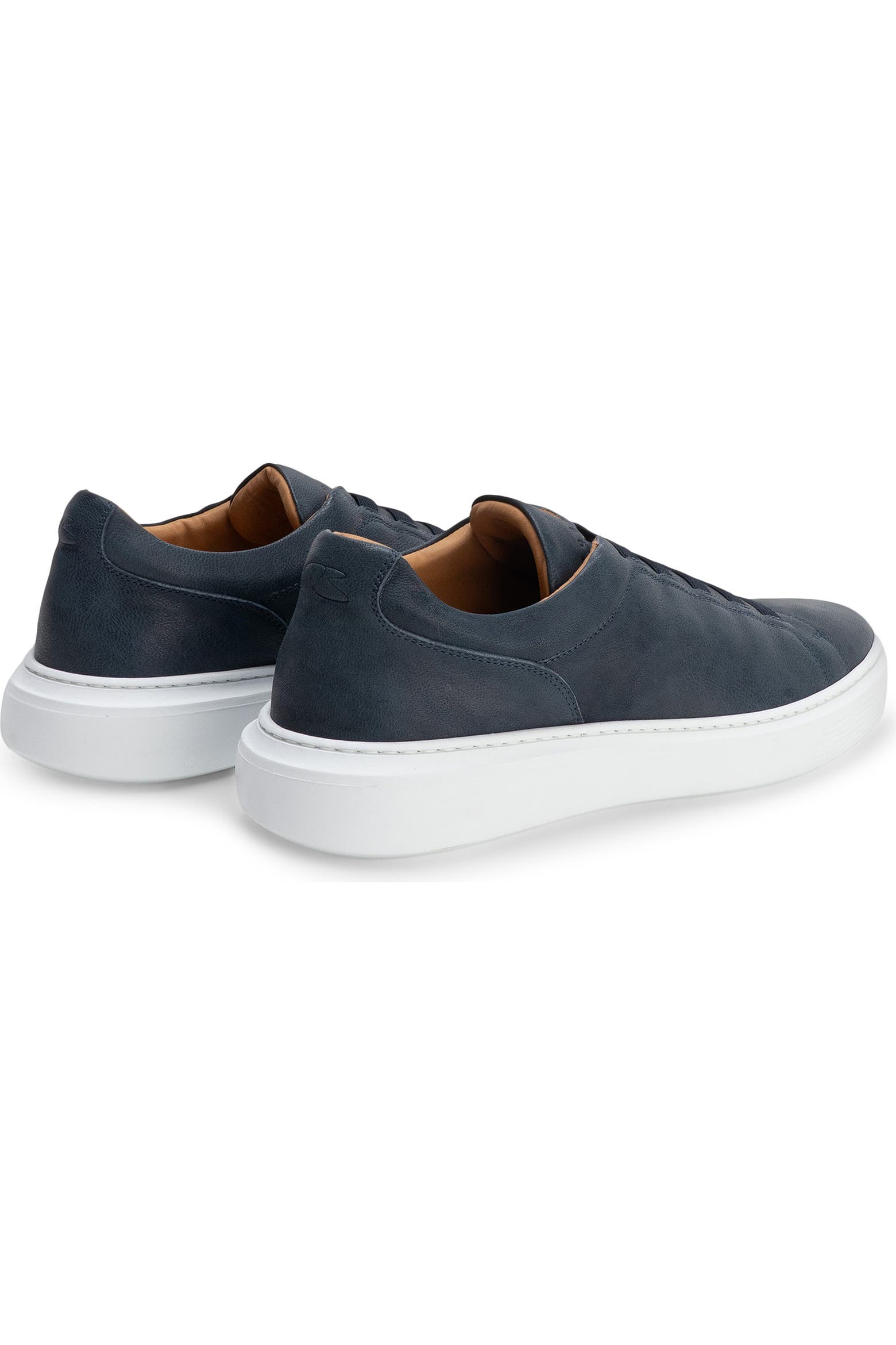 Robert Barakett Williams Stretch Lace Leather Sneaker